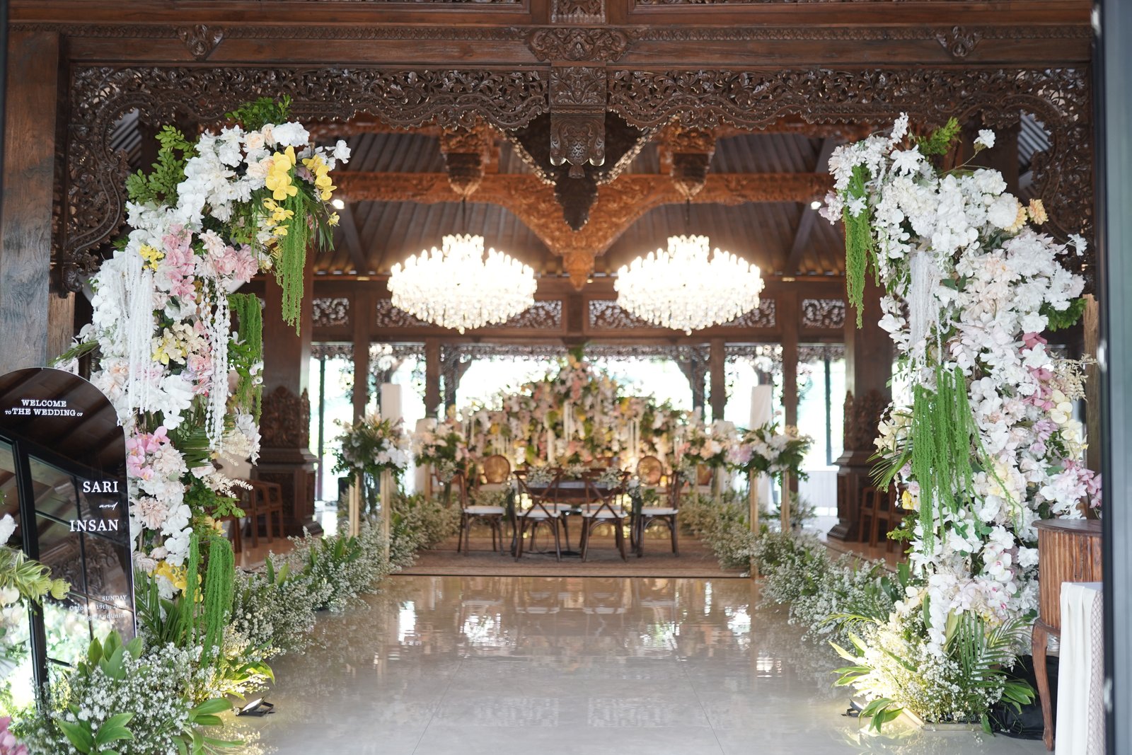 Dekorasi wedding catering Padma Catering Jakarta